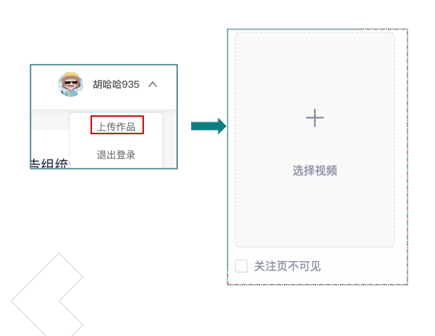 3、上传视频的时长为5秒到10分钟以内且大小不超过100M。